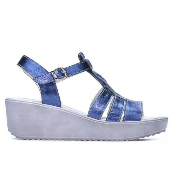 Sandali donna 5023 indaco perlato