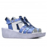 Sandali donna 5023 indaco perlato