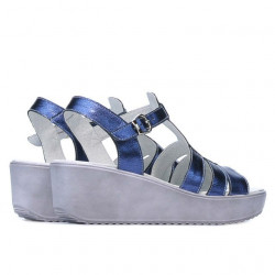 Sandali donna 5023 indaco perlato