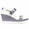 Sandali donna 5031 argento