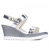 Sandali donna 5031 argento