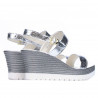 Sandali donna 5031 argento