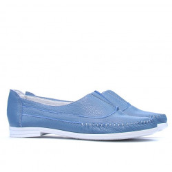 Mocassini donna 675 blu