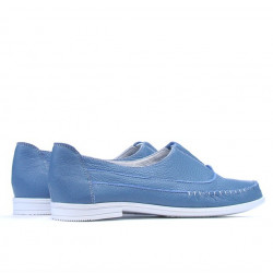 Mocassini donna 675 blu