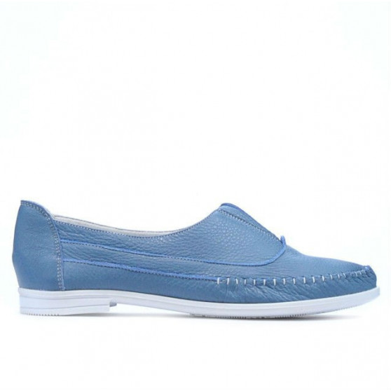 Mocassini donna 675 blu