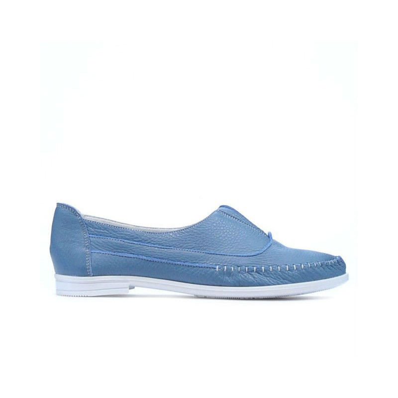 Mocassini donna 675 blu