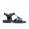 Sandali bambini piccoli 53c vernice nera