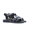 Sandali bambini piccoli 53c vernice nera