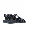 Sandali bambini piccoli 53c vernice nera
