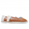 Ballerine donna 7003 marrone combinato