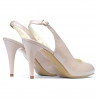 Sandali donna 1250 vernice avorio