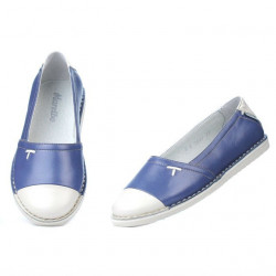 Ballerine donna 7003 blu combinato