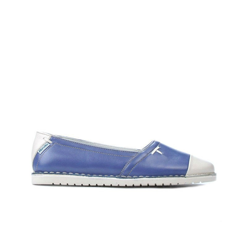 Ballerine donna 7003 blu combinato
