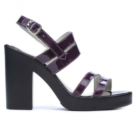 Sandali donna 5027 vernice viola