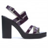 Sandali donna 5027 vernice viola