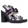 Sandali donna 5027 vernice viola