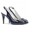 Sandali donna 1250 vernice indaco