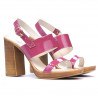 Sandali donna 5028 vernice fucsia