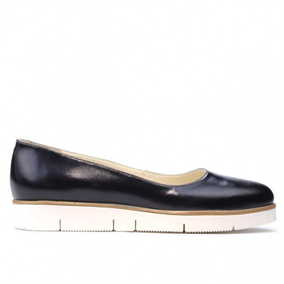 Scarpe casual donna 677 vernice indaco