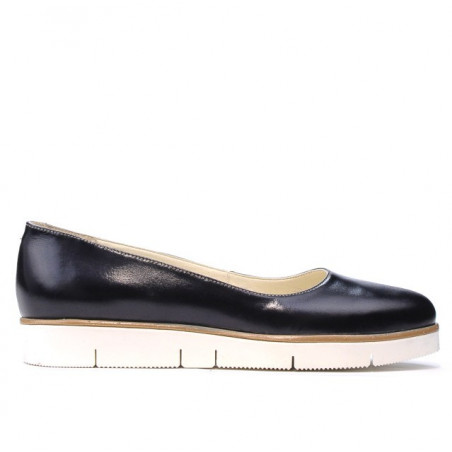 Scarpe casual donna 677 vernice indaco