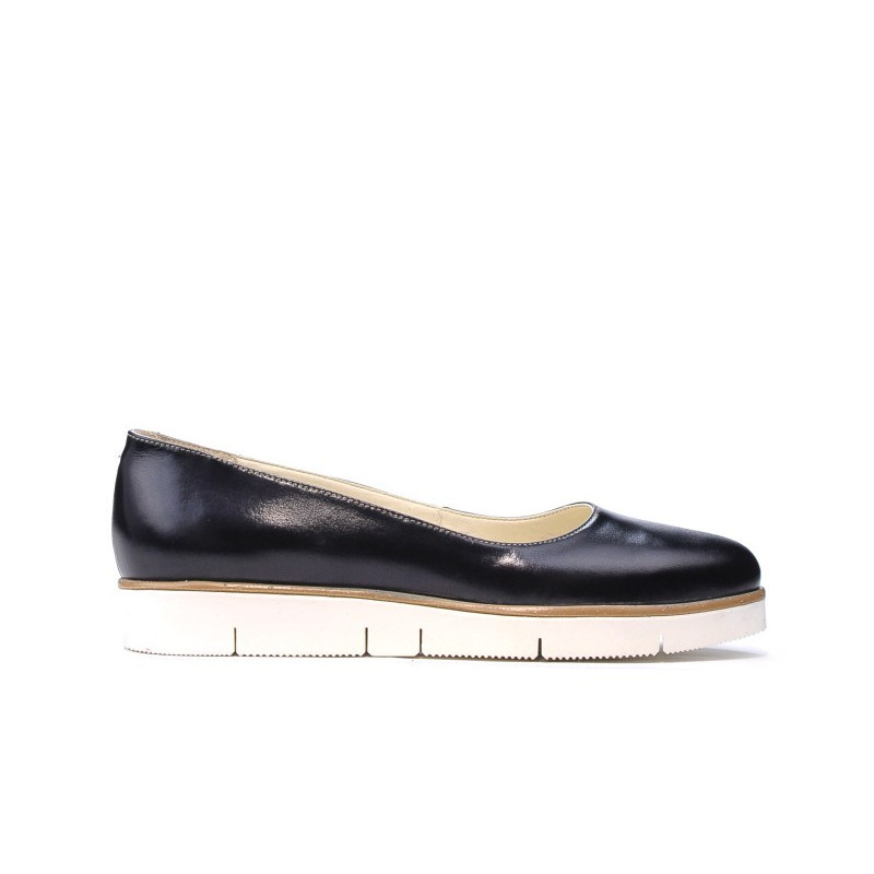 Scarpe casual donna 677 vernice indaco