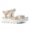Sandali donna 5034 vernice nude