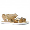 Sandali donna 5036 rame+beige