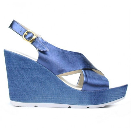 Sandali donna 5025 indaco perlato