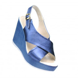 Sandali donna 5025 indaco perlato