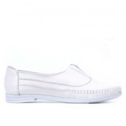 Mocassini donna 675 bianco