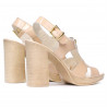 Sandali donna 5029 vernice nude
