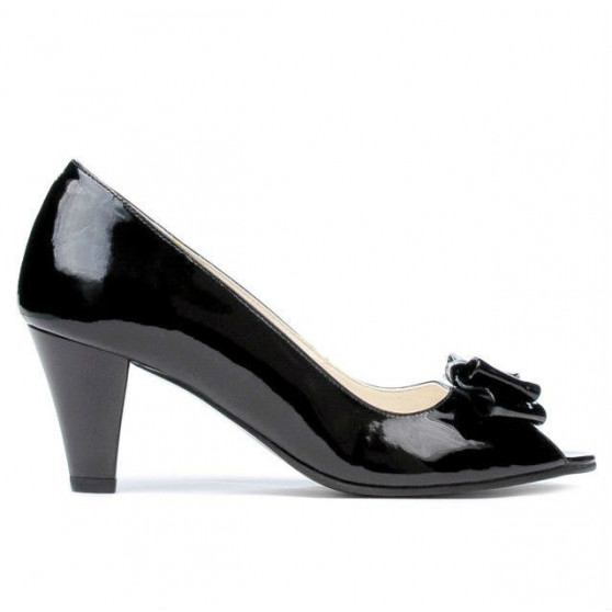 Sandali donna 1255 vernice nera