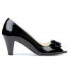Sandali donna 1255 vernice nera