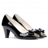 Sandali donna 1255 vernice nera