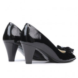 Sandali donna 1255 vernice nera