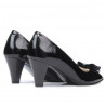 Sandali donna 1255 vernice nera