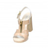 Sandali donna 5029 vernice nude