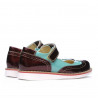 Scarpe bambini 153 vernice borbo combinata 01