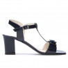 Sandali donna 1257 lacca indaco