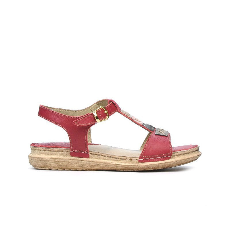 Sandali donna 5040 rosso