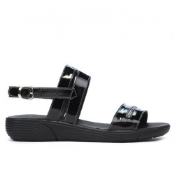 Sandali donna 5035 vernice nera