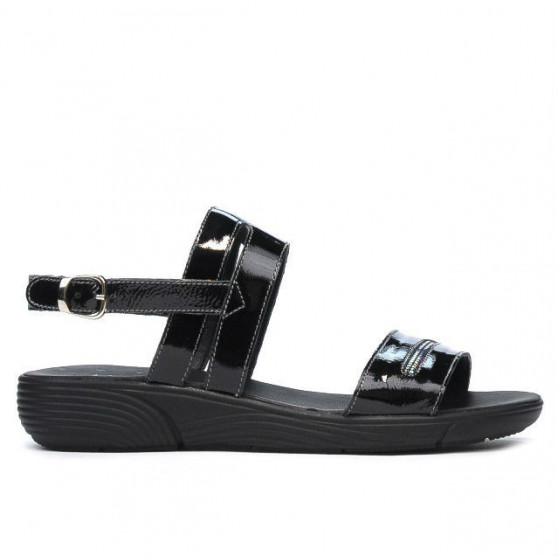 Sandali donna 5035 vernice nera