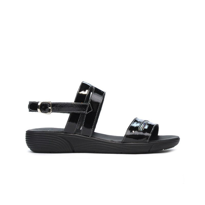 Sandali donna 5035 vernice nera