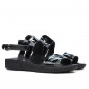 Sandali donna 5035 vernice nera