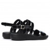 Sandali donna 5035 vernice nera