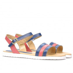 Sandali donna 5037 indigo combinato