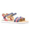Sandali donna 5037 indigo combinato