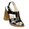 Sandali donna 5029 vernice bordeaux