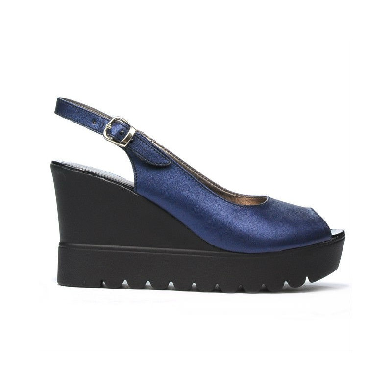 Sandali donna 5026 indaco perlato