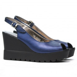 Sandali donna 5026 indaco perlato
